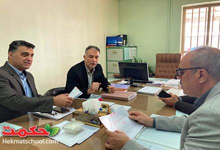بازدید مدیرعامل مجتمع از دبیرستان پسرانه دوره دوم 